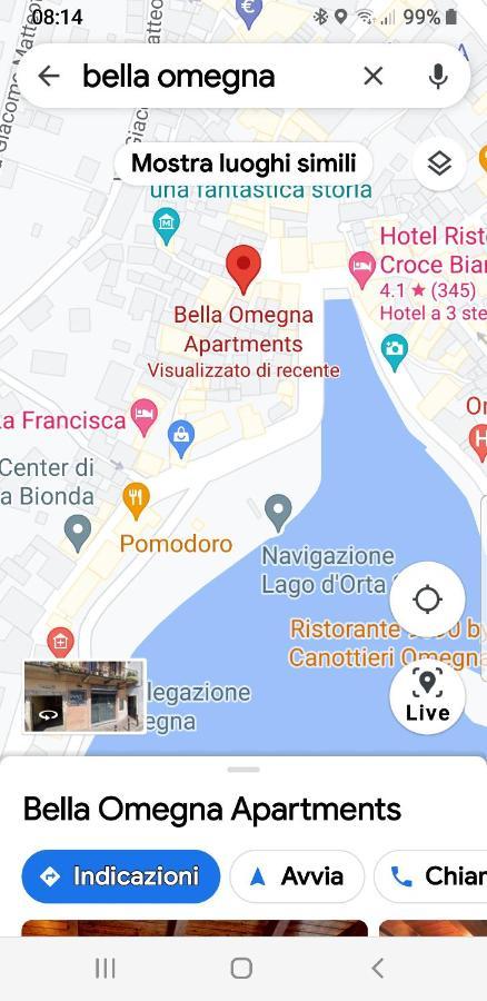 Bella Omegna Apartments Экстерьер фото